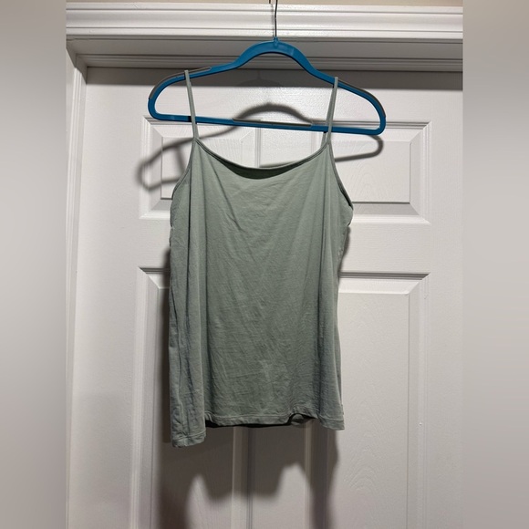 LOFT Tops - LOFT Green Camisole Top with Spaghetti Straps